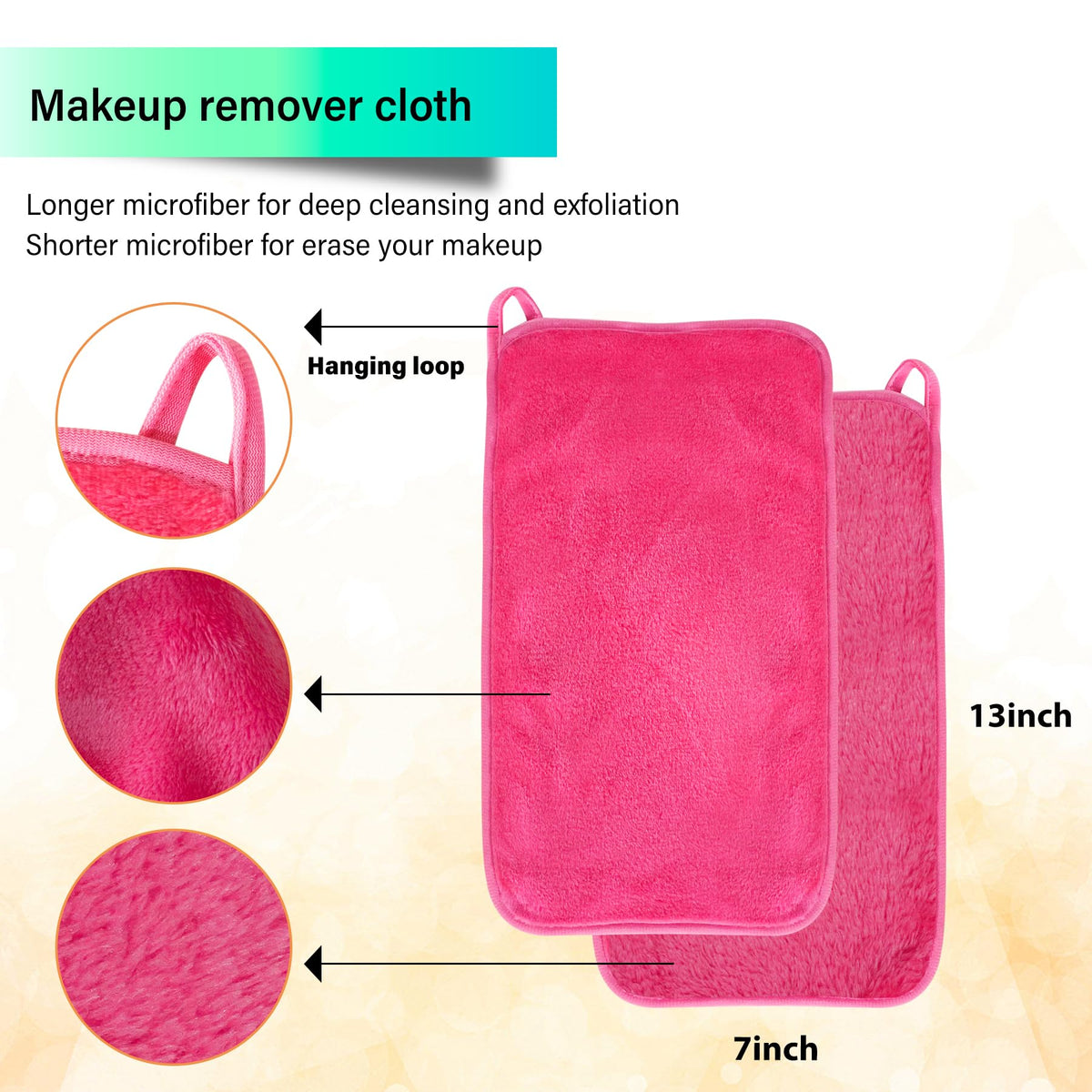 NUGILLA cloth being used to remove eye makeup gently and effectively