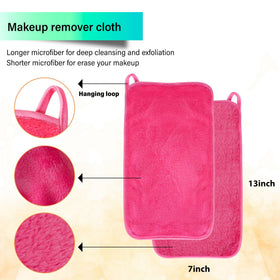 NUGILLA cloth being used to remove eye makeup gently and effectively