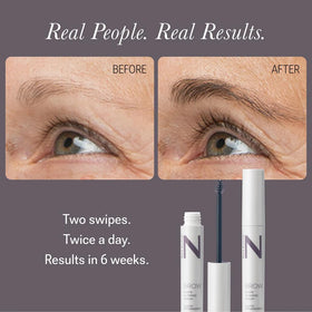 NULASTIN applicator brush detail enabling precise, even brow application
