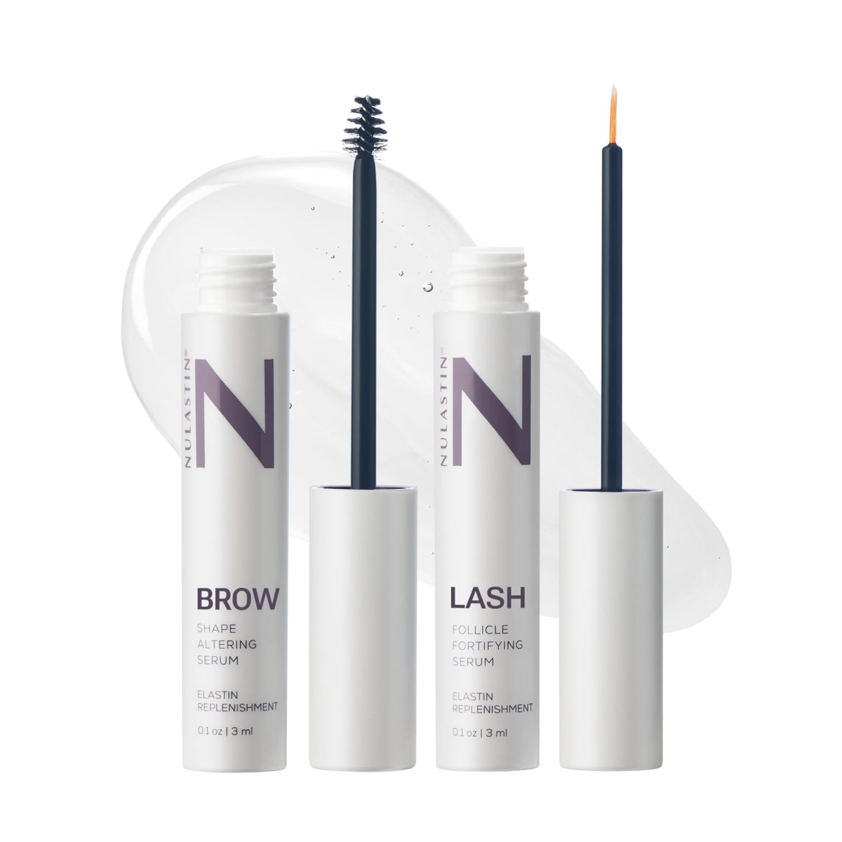 NULASTIN dual serum front packaging showing both tubes and brand for clarity