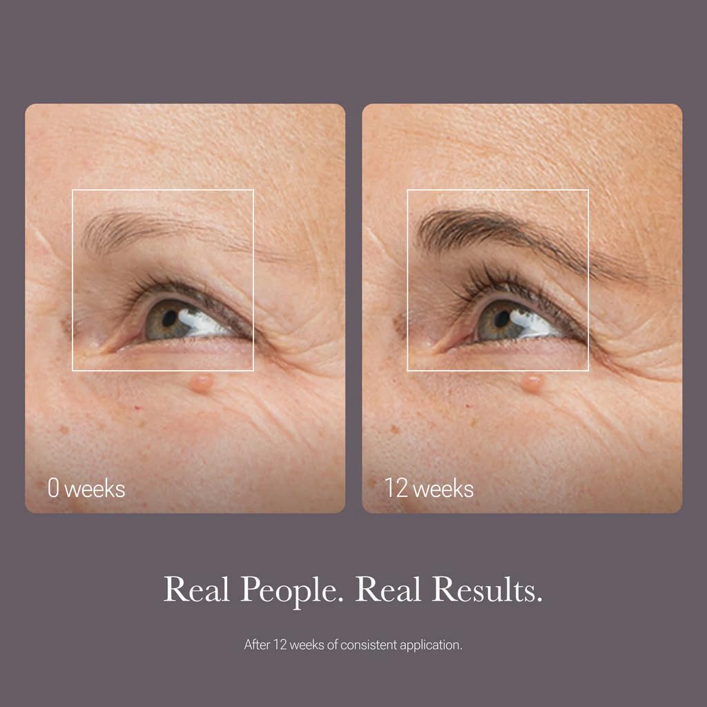 NULASTIN close-up of serum texture showing smooth formula for even brow application
