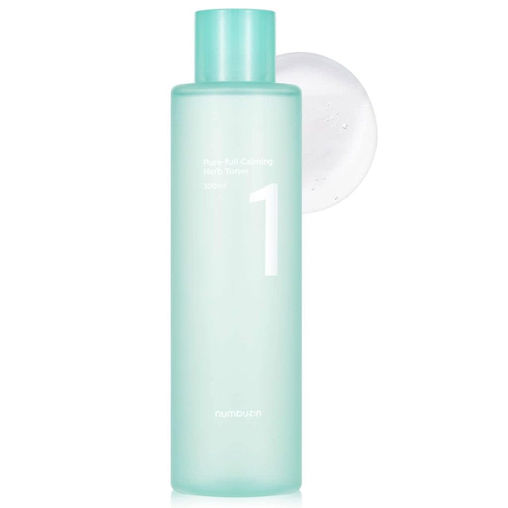 numbuzin centella and heartleaf ingredients emphasizing soothing action