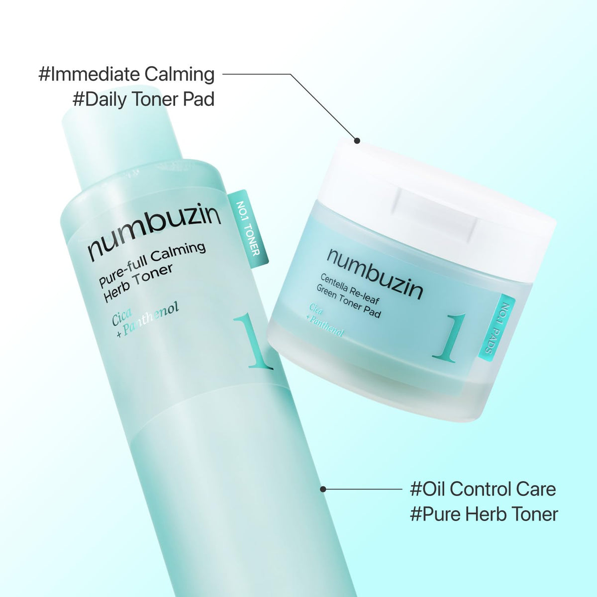 numbuzin in a morning routine setting conveying calming daily use