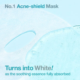 numbuzin mask on model demonstrating even fit and calming effect