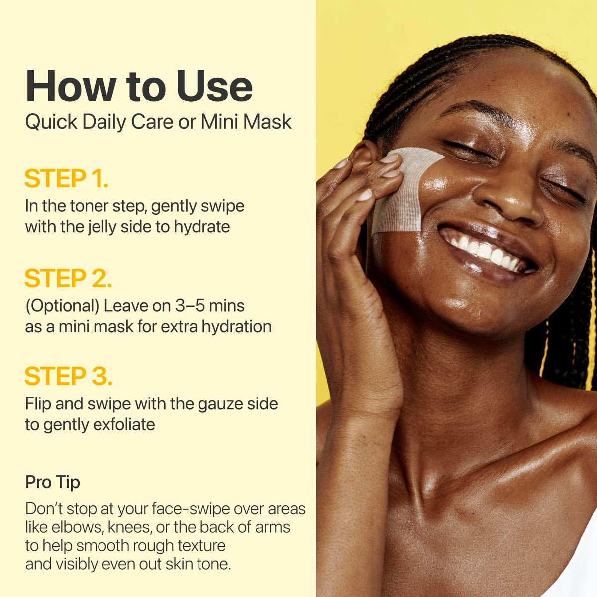 numbuzin morning application lifestyle image demonstrating quick prep before makeup