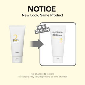 numbuzin creamy foam texture close-up demonstrating gentle lather benefit