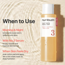numbuzin styled on bathroom shelf for everyday skincare routine