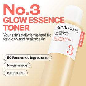 numbuzin close pour of watery essence highlighting lightweight hydration