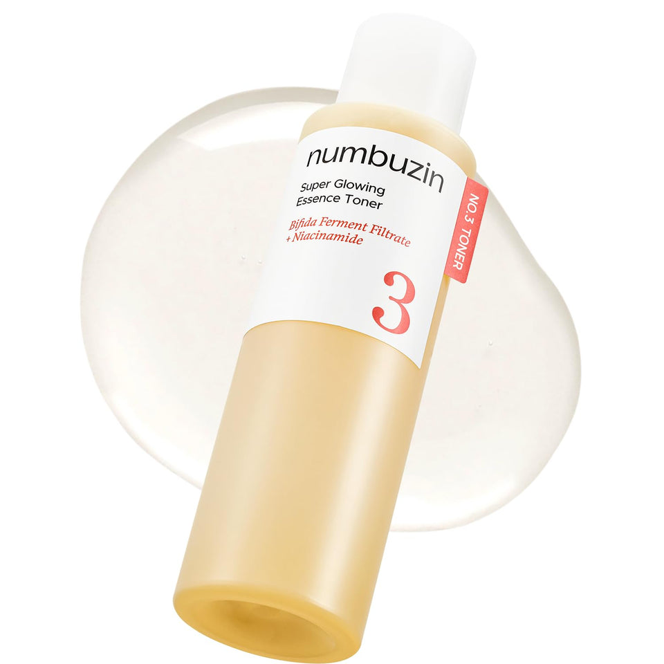 numbuzin front packaging showing bottle and clear label for easy identification