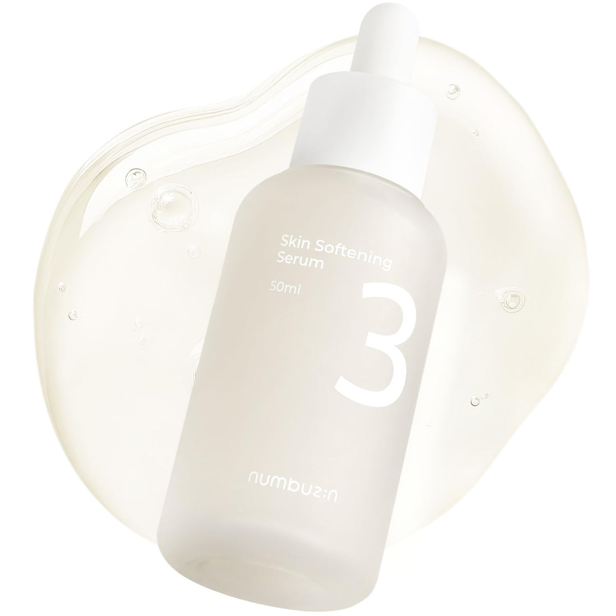 numbuzin front packaging showing clean serum bottle and benefits