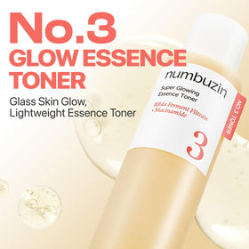 numbuzin close-up of milky essence texture illustrating light hydrating finish