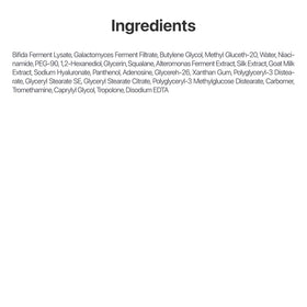 numbuzin with fermented ingredient visual emphasizing texture refinement