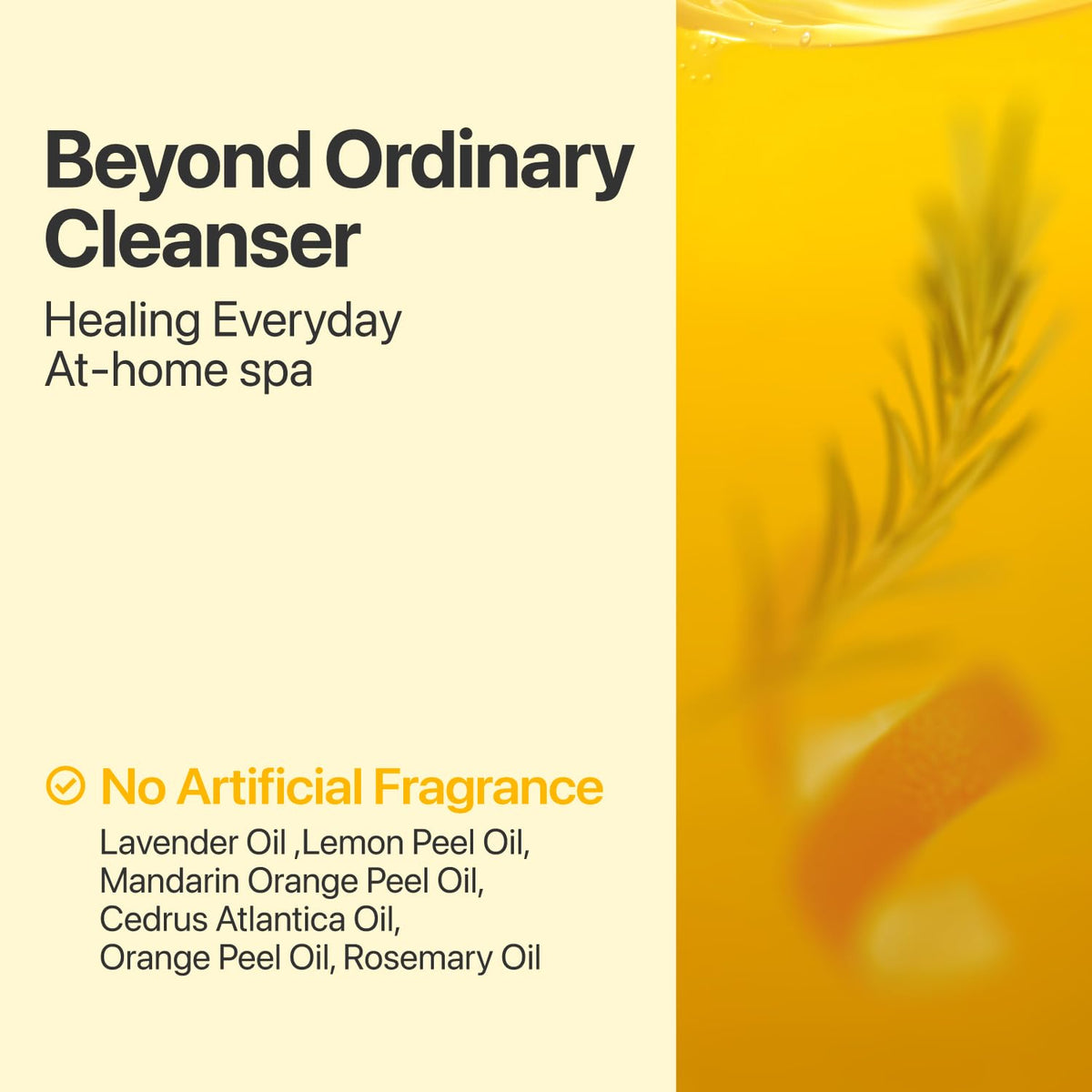 numbuzin applied on face in spa setting conveying calming cleanse benefit