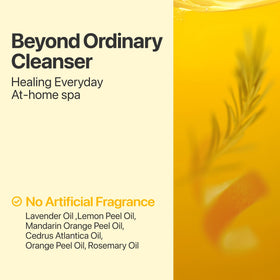 numbuzin applied on face in spa setting conveying calming cleanse benefit