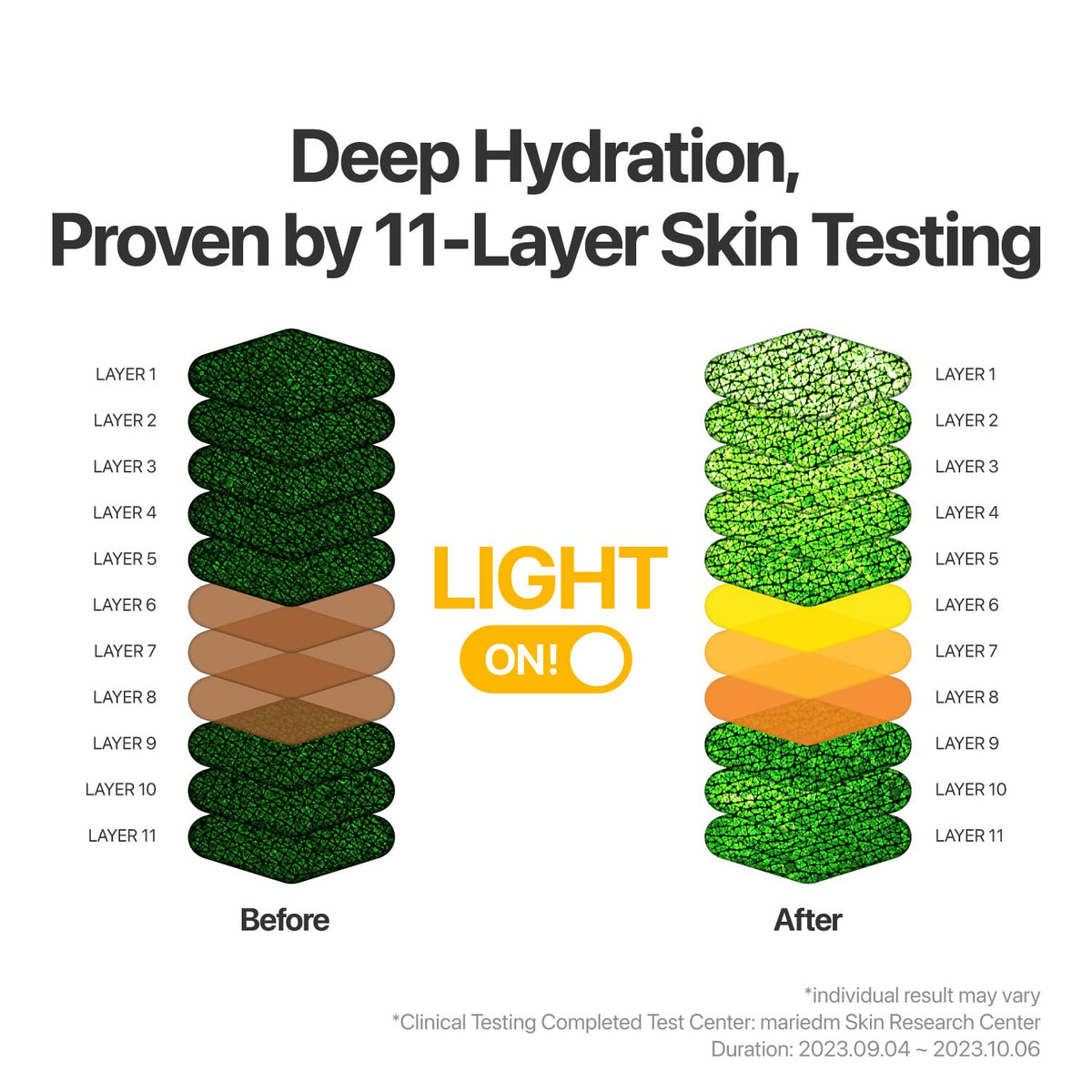 numbuzin label and ingredient list emphasizing glutathione and niacinamide