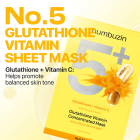 numbuzin open mask with serum visible, showing hydration benefit