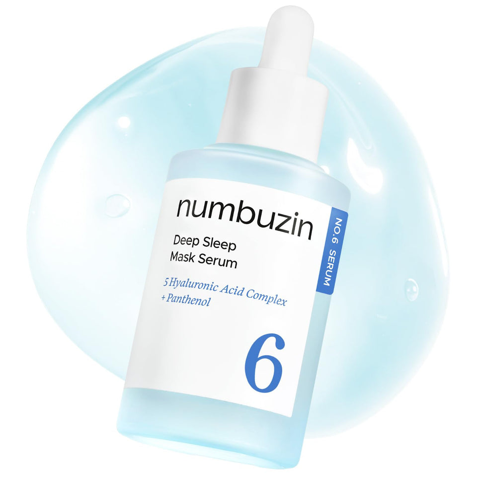 numbuzin front packaging showing bottle and product benefit