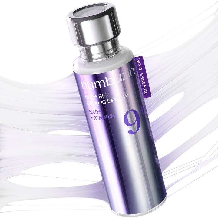 numbuzin No.9 front bottle showing sleek packaging and professional appeal