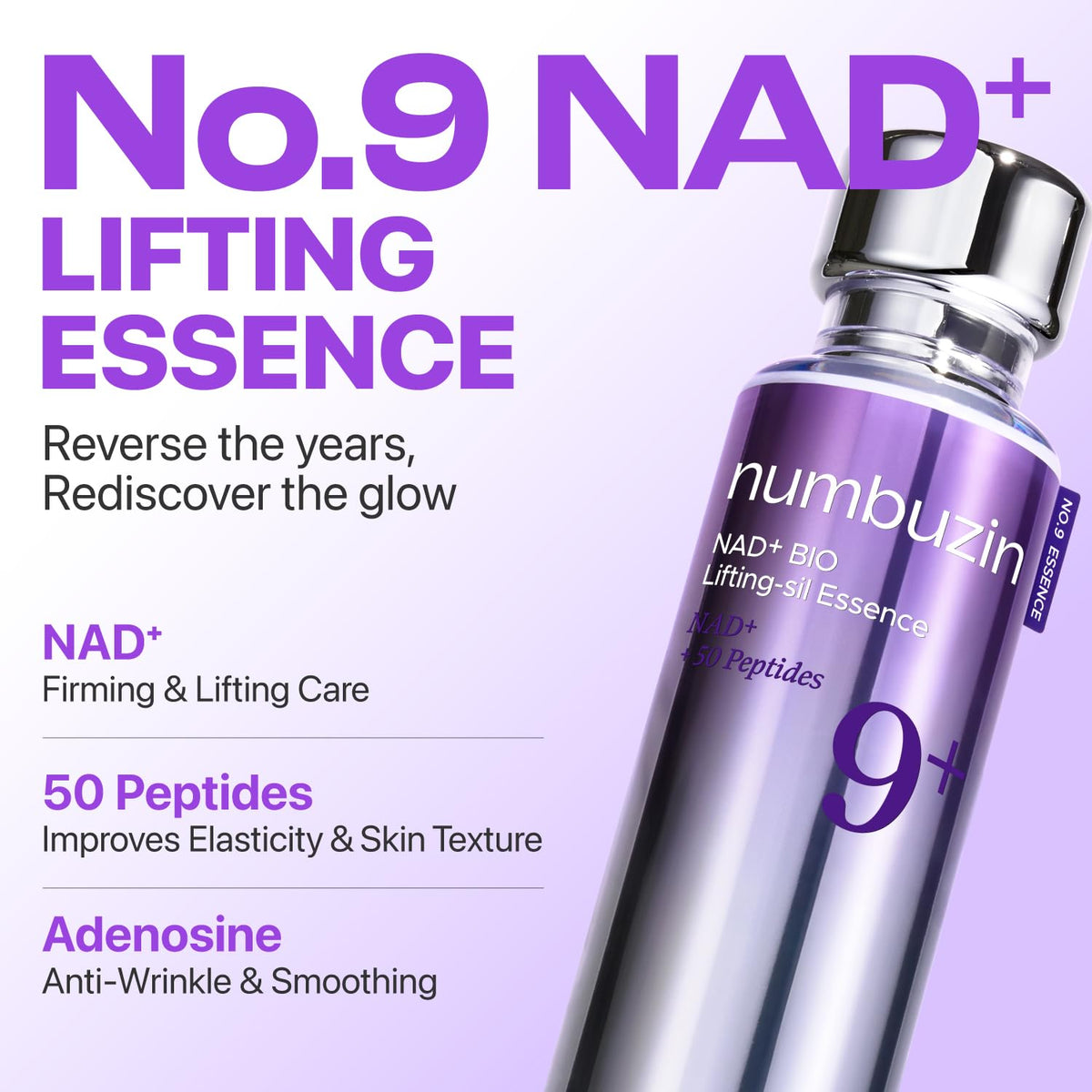 numbuzin serum texture close-up showing lightweight absorbent texture benefit
