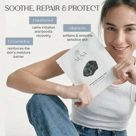 NUNA spoon of Jeju volcanic ash ingredient showing detox benefit