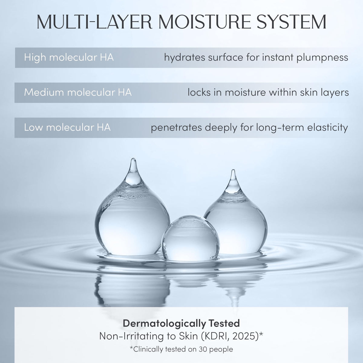 NUNA mask turned clear after absorption indicating deep hydration