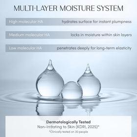 NUNA mask turned clear after absorption indicating deep hydration