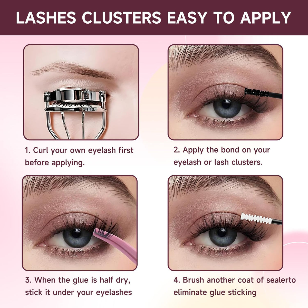 NuoNuole seal brush locking clusters for longer-lasting wear