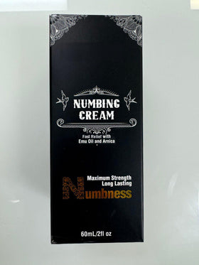 Nupharmco ingredients highlight arnica and emu oil displayed to show soothing benefits