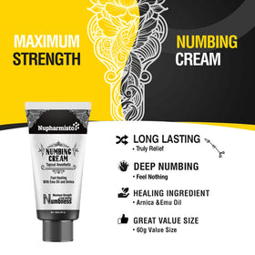 Nupharmco cream texture close-up highlighting non-greasy smooth finish and absorption