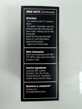Nupharmco two tubes layout showing the twin-pack convenience for repeated use