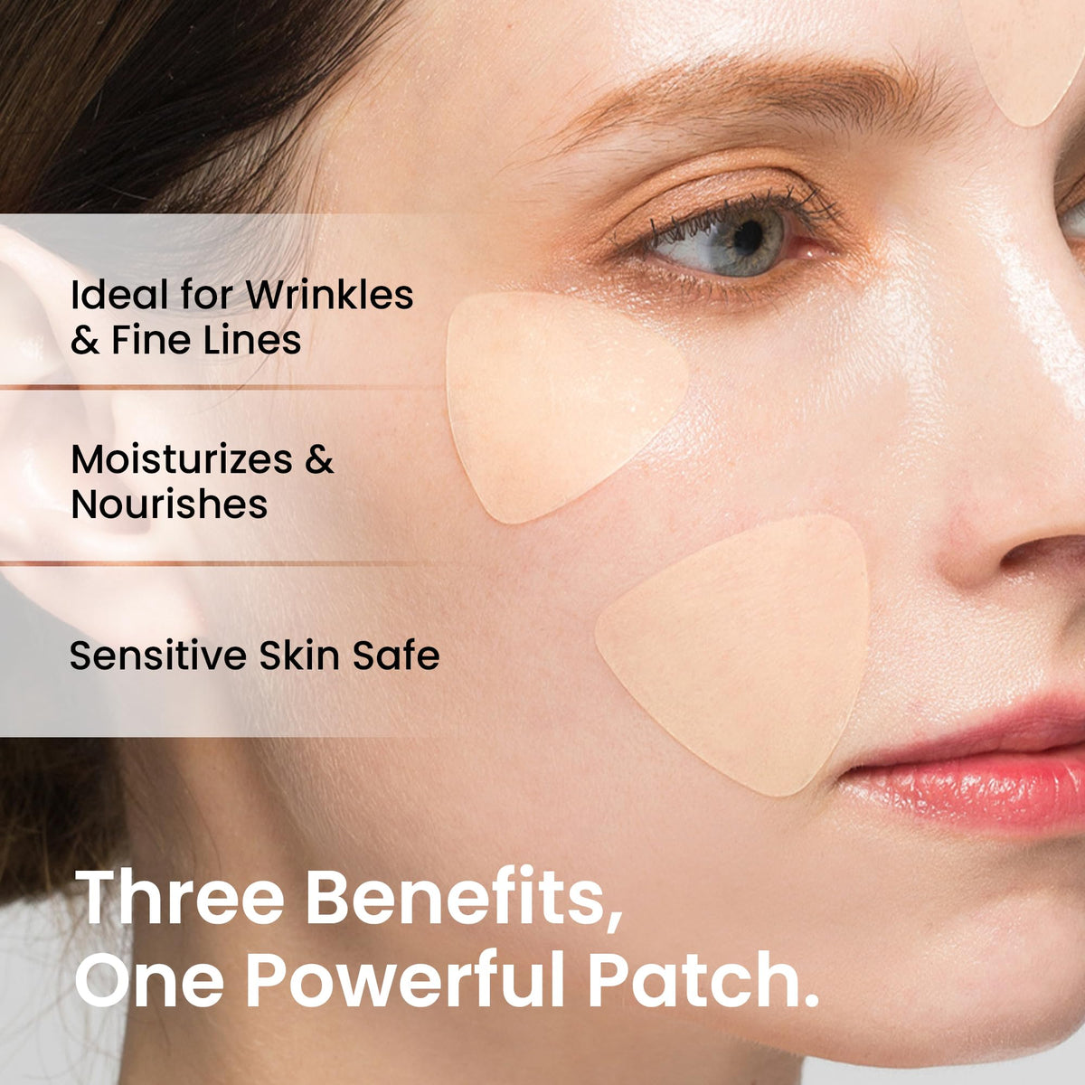 NURIVE close-up of hydrocolloid patch texture for gentle smoothing