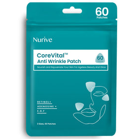 NURIVE front packaging showing 60-count patches and benefits