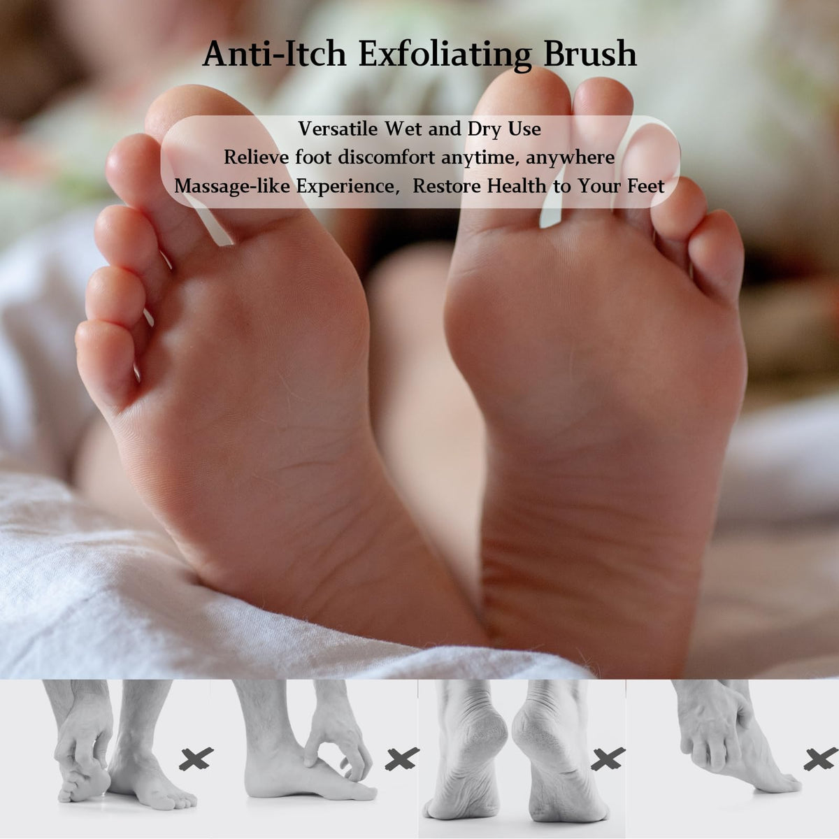 Nurlypop exfoliating head texture showing soft silicone for gentle scrub