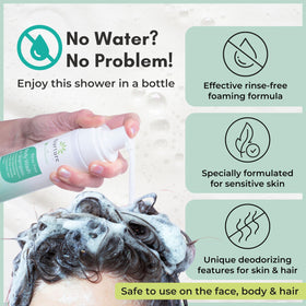Close-up of aloe texture in Nurture Valley formula for soothing