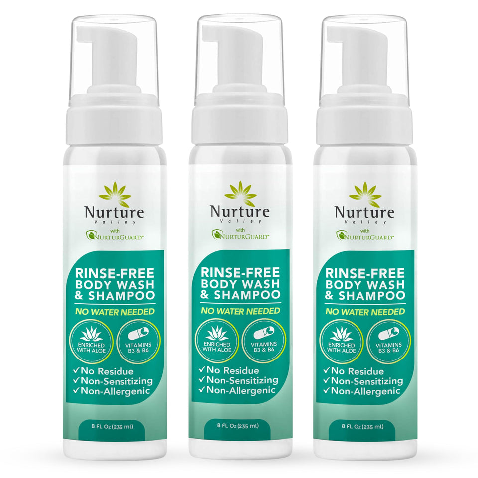 Nurture Valley front packaging showing product and benefits