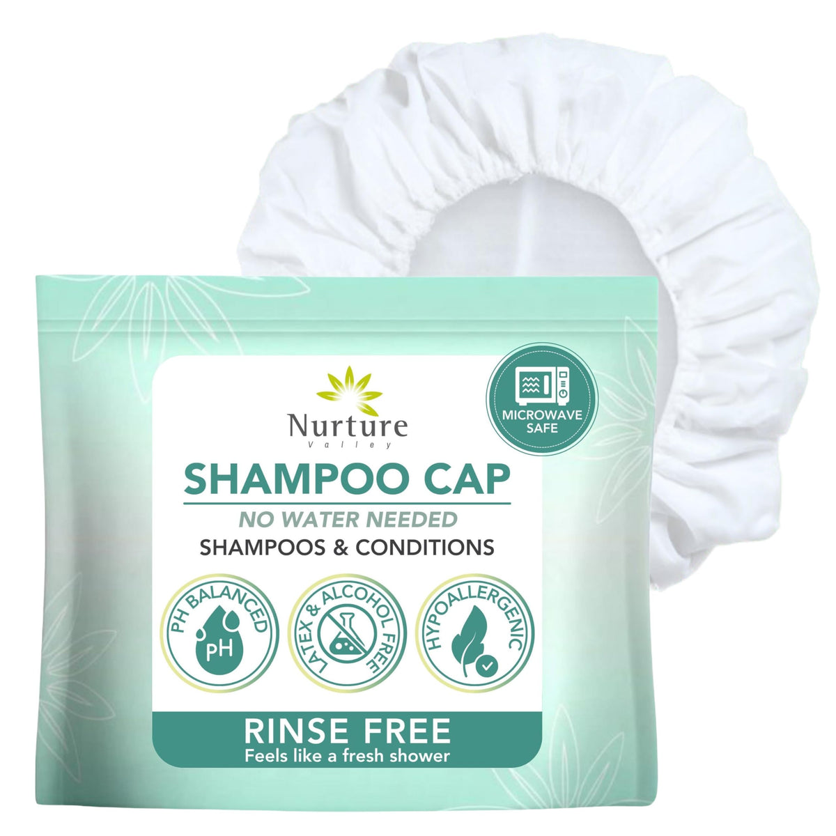 Nurture Valley front packaging showing product name and waterless benefit