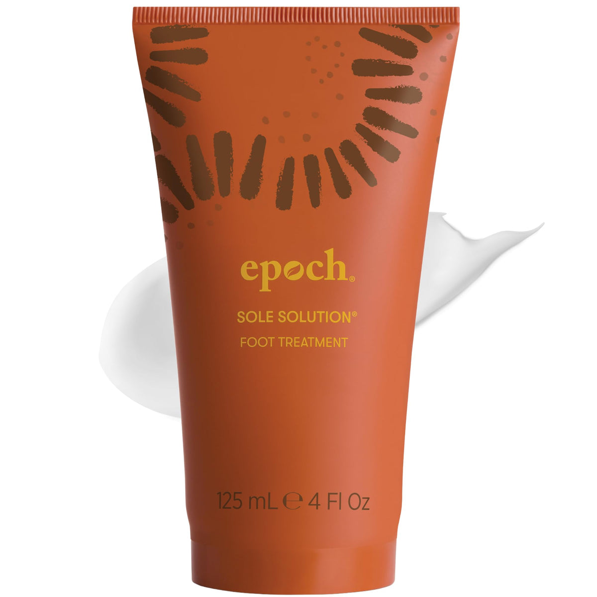 Nu Skin Epoch Sole Solution front packaging showing product benefits and size