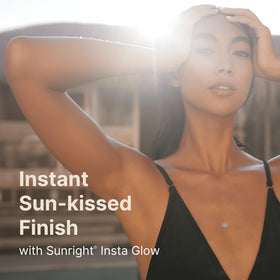 Nu Skin Sunright texture close-up highlighting smooth, fast-absorbing gel