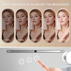 NUSVAN detachable 10X magnifier attached for precise grooming