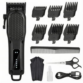 NUTCORE front view of clipper showing ergonomic design and sleek finish, durable build benefit