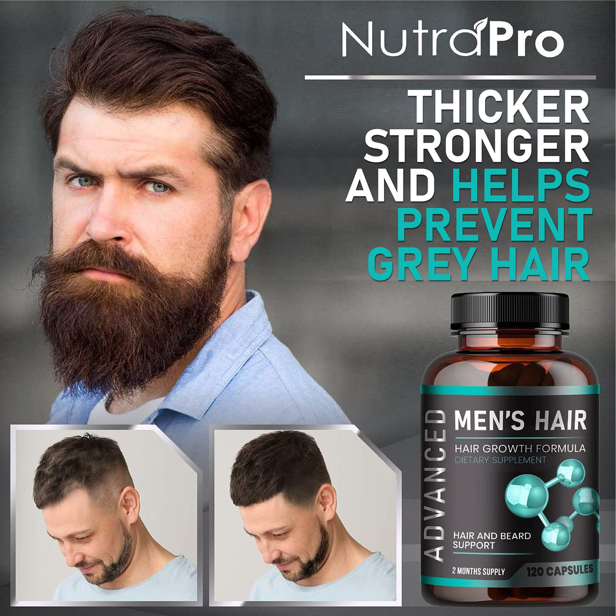 NutraPro capsule close-up highlighting smooth texture and potency benefits