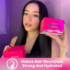 Nutree Professional ingredients shot with prunus oil and marine collagen for nourishment