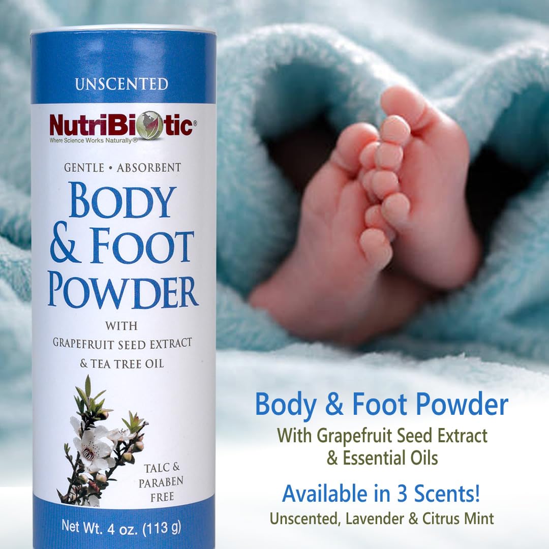 NutriBiotic close-up of powder texture highlighting absorbency