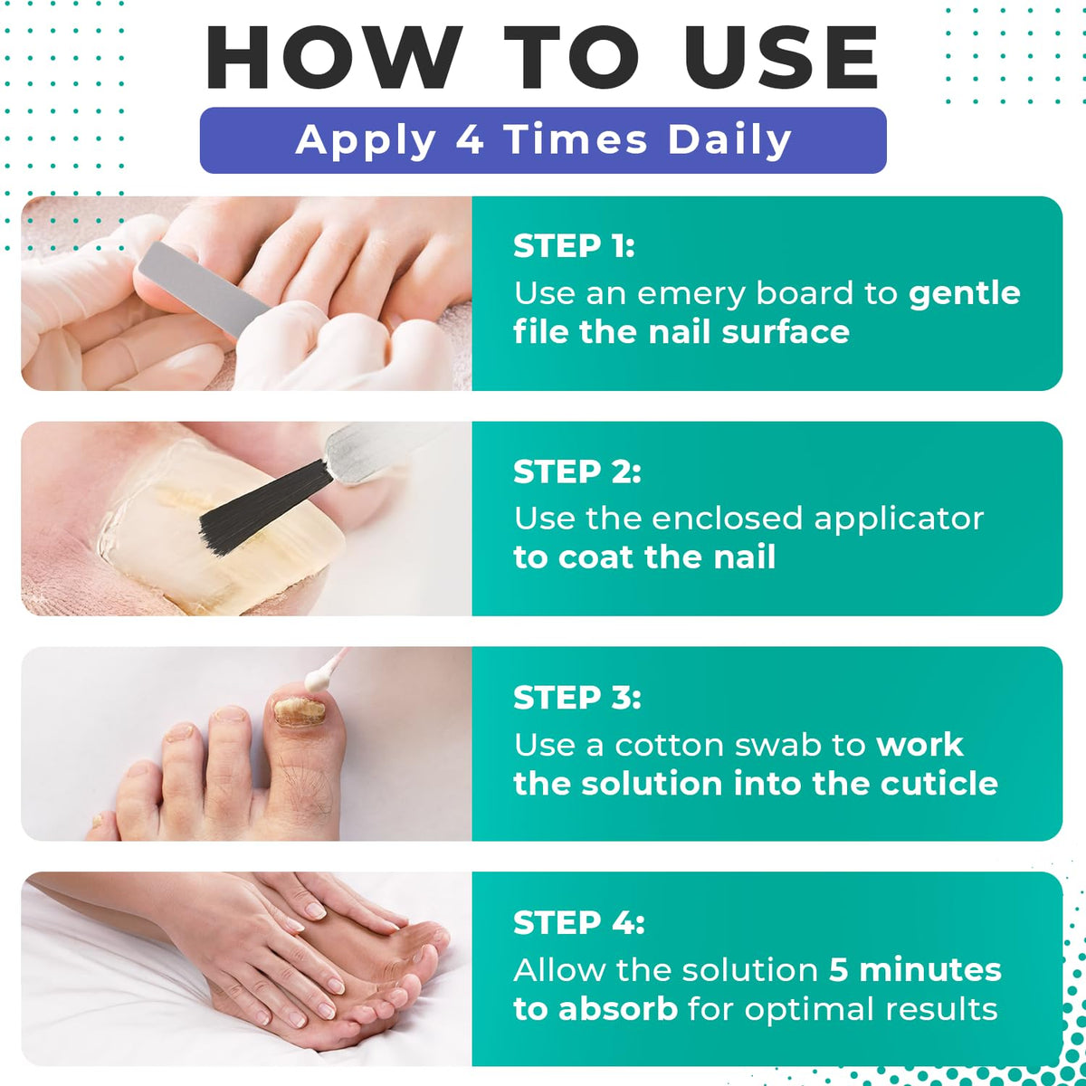 Nature’s NutriWave being applied to nails demonstrating targeted care