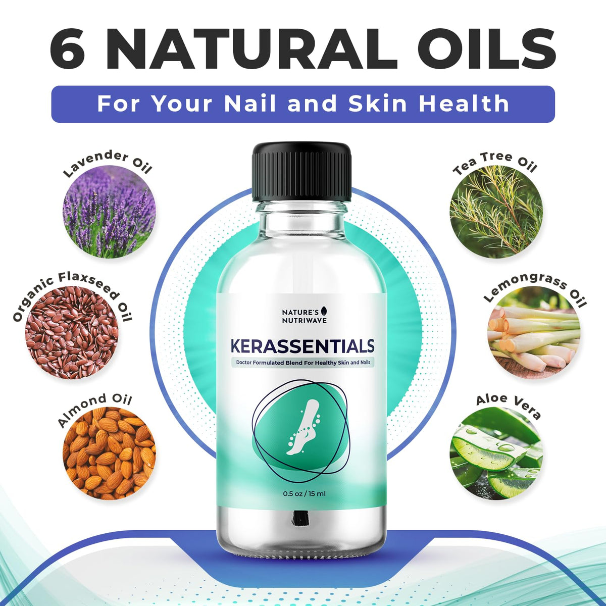 Nature’s NutriWave oil texture closeup highlighting lightweight absorption