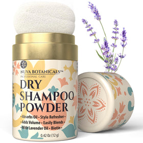 Nuva Botanicals front packaging showing product name and size, travel-friendly