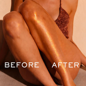 Nuxe oil drop on hand demonstrating lightweight, fast-absorbing texture