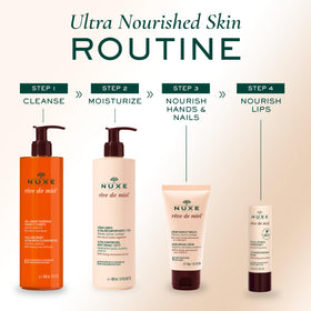 NUXE in a daily bag lifestyle scene showing travel-ready hydration convenience