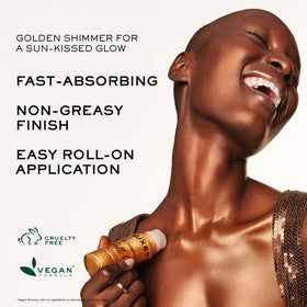 NUXE applied to hair ends adding shine and nourishment benefit