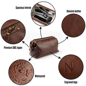 NV Holders open interior organization view highlighting roomy compartment and pocket
